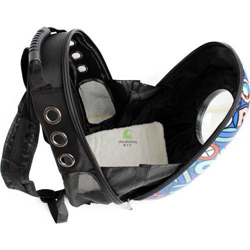 Senpet Astronot Çanta Kedi Taşıma Çantası Kapsül Çanta1