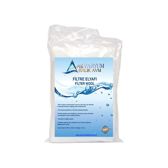 Akvaryum Balık Avm Akvaryum Filtre Elyafı 150CM x 20CM