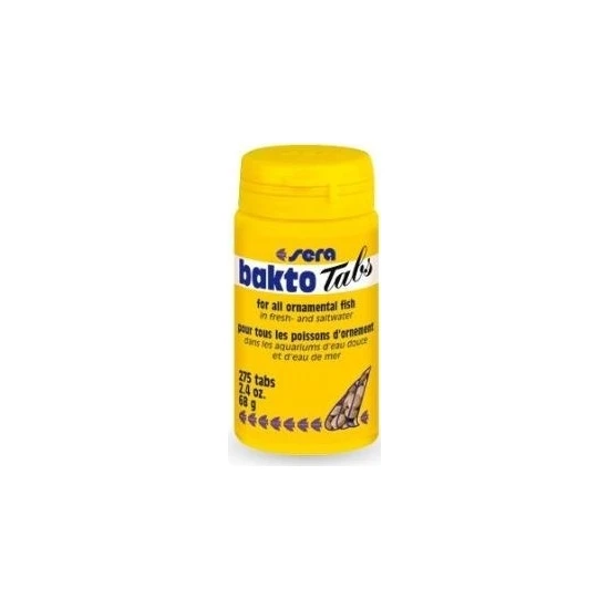 Sera Bakto Tabs 25 Adet