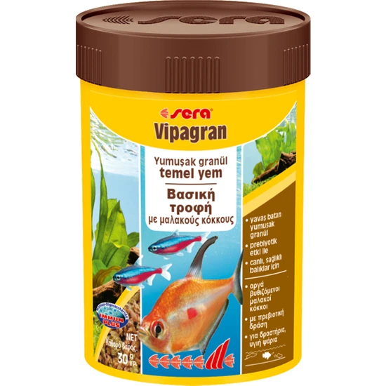 Sera Vipagran Balık Granül Yem