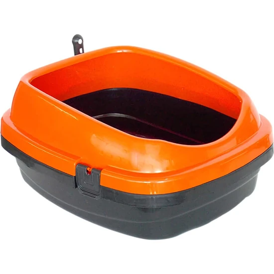 Kedi Kumu Kabı Kum Sıçrama Emniyetli Izgaralı