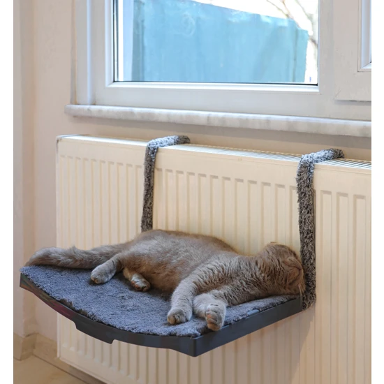 Kedi Petek Kalorifer Radyatör Yatağı Askılı Kedi Yatağı Hamağı