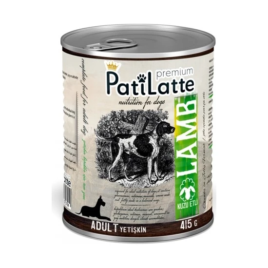 Pati Latte Kuzu Etli Köpek Maması 415 X24